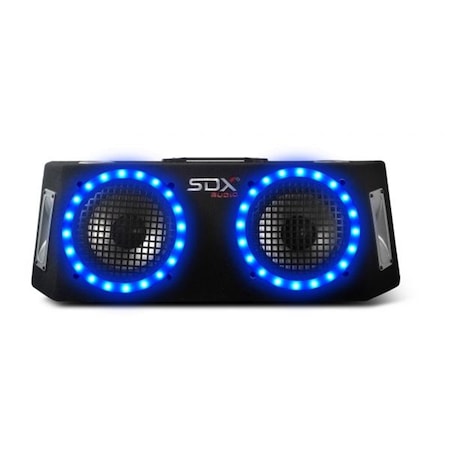 Betterbattery 8 in. 2-Way Full Range LED Speaker Box BE3745163